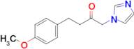 1-(1H-Imidazol-1-yl)-4-(4-methoxyphenyl)butan-2-one