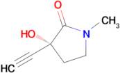 (R)-3-Ethynyl-3-hydroxy-1-methylpyrrolidin-2-one