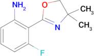 2-(4,4-Dimethyl-4,5-dihydrooxazol-2-yl)-3-fluoroaniline