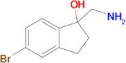 1-(Aminomethyl)-5-bromo-2,3-dihydro-1H-inden-1-ol