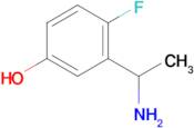 3-(1-Aminoethyl)-4-fluorophenol