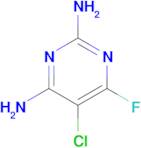 5-Chloro-6-fluoropyrimidine-2,4-diamine