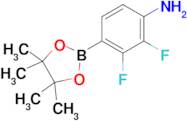 2,3-Difluoro-4-(4,4,5,5-tetramethyl-1,3,2-dioxaborolan-2-yl)aniline