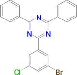 2-(3-Bromo-5-chlorophenyl)-4,6-diphenyl-1,3,5-triazine