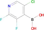 (5-Chloro-2,3-difluoropyridin-4-yl)boronic acid