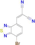 2-((7-Bromobenzo[c][1,2,5]thiadiazol-4-yl)methylene)malononitrile