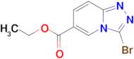 Ethyl 3-bromo-[1,2,4]triazolo[4,3-a]pyridine-6-carboxylate