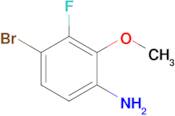 4-Bromo-3-fluoro-2-methoxyaniline