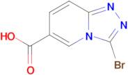 3-Bromo-[1,2,4]triazolo[4,3-a]pyridine-6-carboxylic acid