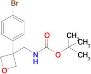 tert-Butyl ((3-(4-bromophenyl)oxetan-3-yl)methyl)carbamate
