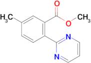 Methyl 5-methyl-2-(pyrimidin-2-yl)benzoate