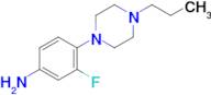 3-Fluoro-4-(4-propylpiperazin-1-yl)aniline
