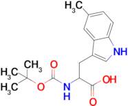 2-((tert-Butoxycarbonyl)amino)-3-(5-methyl-1H-indol-3-yl)propanoic acid