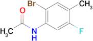 N-(2-Bromo-5-fluoro-4-methylphenyl)acetamide