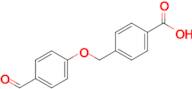 4-[(4-Formylphenoxy)methyl]benzoic acid