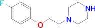 1-[2-(4-Fluorophenoxy)ethyl]piperazine