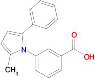 3-(2-Methyl-5-phenyl-1h-pyrrol-1-yl)benzoic acid