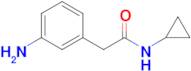 2-(3-Aminophenyl)-n-cyclopropylacetamide