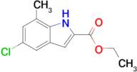 Ethyl 5-chloro-7-methyl-1h-indole-2-carboxylate