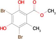 Methyl 3,5-dibromo-2,4-dihydroxy-6-methylbenzoate