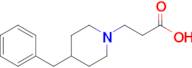 3-(4-Benzyl-1-piperidinyl)propanoic acid