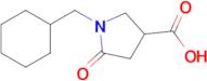 1-(Cyclohexylmethyl)-5-oxopyrrolidine-3-carboxylic acid