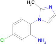 5-Chloro-2-(2-methyl-1h-imidazol-1-yl)aniline