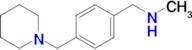 N-Methyl-n-[4-(piperidin-1-ylmethyl)benzyl]amine