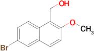 (6-Bromo-2-methoxy-1-naphthyl)methanol