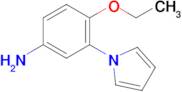 4-Ethoxy-3-(1h-pyrrol-1-yl)aniline