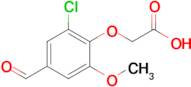 (2-Chloro-4-formyl-6-methoxyphenoxy)acetic acid