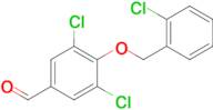 3,5-Dichloro-4-[(2-chlorobenzyl)oxy]benzaldehyde