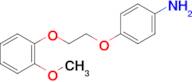 4-[2-(2-Methoxyphenoxy)ethoxy]aniline