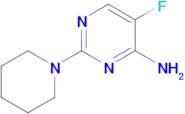 5-Fluoro-2-(1-piperidinyl)-4-pyrimidinylamine