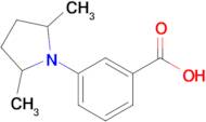 3-(2,5-Dimethylpyrrolidin-1-yl)benzoic acid