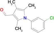 1-(3-Chlorophenyl)-2,4,5-trimethyl-1h-pyrrole-3-carbaldehyde