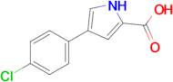 4-(4-Chlorophenyl)-1H-pyrrole-2-carboxylic acid