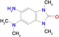 5-Amino-6-(dimethylamino)-1,3-dimethyl-1,3-dihydro-2h-benzimidazol-2-one