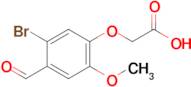 2-(5-Bromo-4-formyl-2-methoxyphenoxy)acetic acid