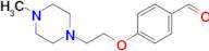 4-[2-(4-Methyl-1-piperazinyl)ethoxy]benzaldehyde