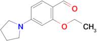 2-Ethoxy-4-(1-pyrrolidinyl)benzaldehyde