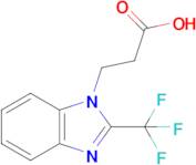 3-[2-(Trifluoromethyl)-1h-benzimidazol-1-yl]propanoic acid