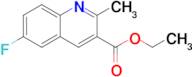 Ethyl 6-fluoro-2-methylquinoline-3-carboxylate