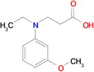 3-(Ethyl-3-methoxyanilino)propanoic acid