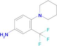 4-(1-Piperidinyl)-3-(trifluoromethyl)aniline