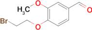 4-(2-Bromoethoxy)-3-methoxybenzaldehyde