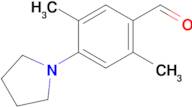 2,5-Dimethyl-4-(1-pyrrolidinyl)benzaldehyde