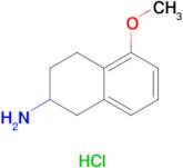 5-Methoxy-1,2,3,4-tetrahydronaphthalen-2-amine hydrochloride