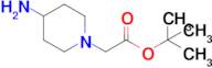 tert-Butyl 2-(4-aminopiperidin-1-yl)acetate