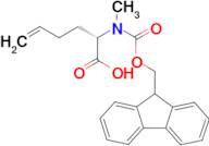 (S)-2-((((9H-Fluoren-9-yl)methoxy)carbonyl)(methyl)amino)hex-5-enoic acid